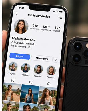 Perfil do Instagram aberto pelo TAP INSTA